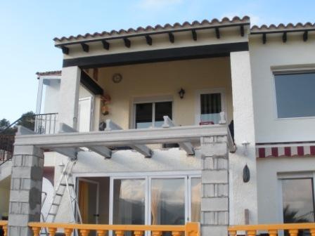 basis balkon verbouwing vakantiehuis jalon