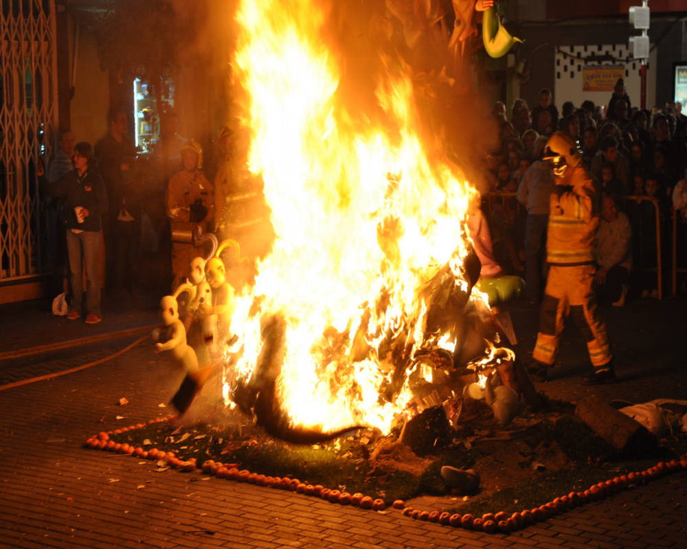 fallas denia 2012 vuur